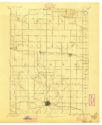 TIPTON, IA HISTORICAL MAP GEOPDF 15X15 G