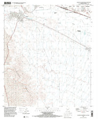 SOUTH OF LUKEVILLE, AZ HISTORICAL MAP GE