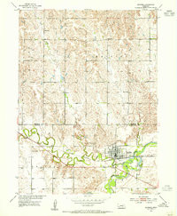 RAVENNA, NE HISTORICAL MAP GEOPDF 7.5X7.