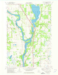 LITTLE ROCK LAKE, MN HISTORICAL MAP GEOP