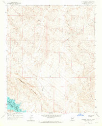 STANDARD WASH, AZ-CA HISTORICAL MAP GEOP