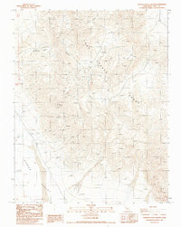 HANGING ROCK CANYON, CA HISTORICAL MAP G