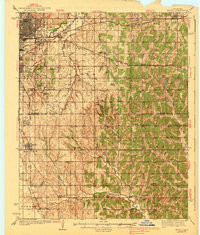 MOORE, OK HISTORICAL MAP GEOPDF 15X15 GR