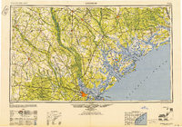 SAVANNAH, GA-SC HISTORICAL MAP GEOPDF 1X