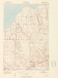 GREENLAND, MI HISTORICAL MAP GEOPDF 15X1