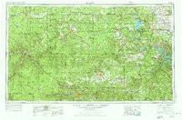 LLANO, TX HISTORICAL MAP GEOPDF 1X2 GRID