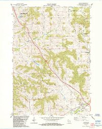 HIXTON, WI HISTORICAL MAP GEOPDF 7.5X7.5