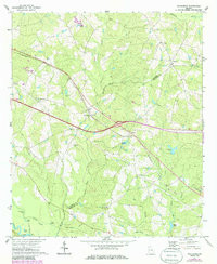 ROCKLEDGE, GA HISTORICAL MAP GEOPDF 7.5X