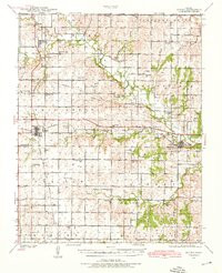 SEVERY, KS HISTORICAL MAP GEOPDF 15X15 G