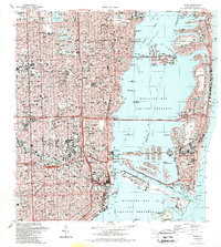 MIAMI, FL HISTORICAL MAP GEOPDF 7.5X7.5