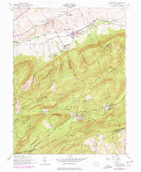 DICKINSON, PA HISTORICAL MAP GEOPDF 7.5X
