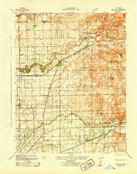 BELLOTA, CA HISTORICAL MAP GEOPDF 15X15