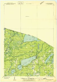 PHELPS, WI-MI HISTORICAL MAP GEOPDF 15X1
