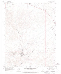 CANDELARIA, NV HISTORICAL MAP GEOPDF 7.5
