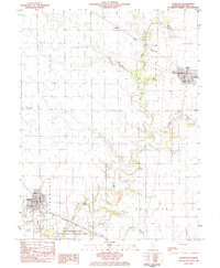 LOVINGTON, IL HISTORICAL MAP GEOPDF 7.5X