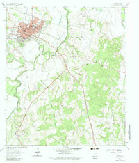 CAMERON, TX HISTORICAL MAP GEOPDF 7.5X7.