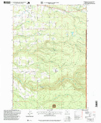 CHERRYVILLE, OR HISTORICAL MAP GEOPDF 7.