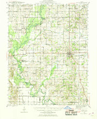 ALBION, IL HISTORICAL MAP GEOPDF 15X15 G