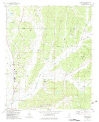 KEOWNVILLE, MS HISTORICAL MAP GEOPDF 7.5