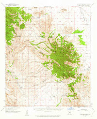 WINCHESTER MOUNTAINS, AZ HISTORICAL MAP