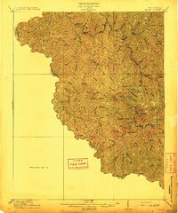 IEAGER, WV-VA HISTORICAL MAP GEOPDF 15X1