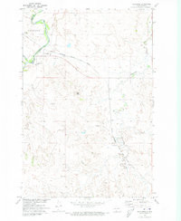 PORCUPINE, ND HISTORICAL MAP GEOPDF 7.5X