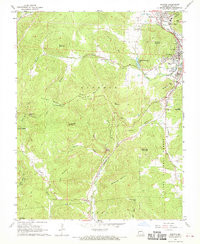 IRONTON, MO HISTORICAL MAP GEOPDF 7.5X7.