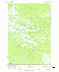 ROY LAKE, MI HISTORICAL MAP GEOPDF 7.5X7