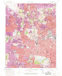 CLAYTON, MO HISTORICAL MAP GEOPDF 7.5X7.