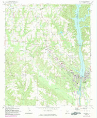 TALLASSEE, AL HISTORICAL MAP GEOPDF 7.5X