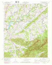 DAVY CROCKETT LAKE, TN-NC HISTORICAL MAP