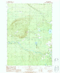UDELL, MI HISTORICAL MAP GEOPDF 7.5X7.5