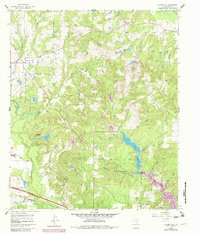 HAINESVILLE, TX HISTORICAL MAP GEOPDF 7.