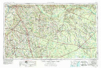 WAYCROSS, GA HISTORICAL MAP GEOPDF 1X2 G