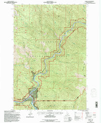 LOWELL, ID HISTORICAL MAP GEOPDF 7.5X7.5
