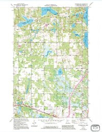 PETERSON LAKE, MN HISTORICAL MAP GEOPDF