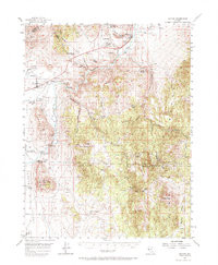 DAYTON, NV HISTORICAL MAP GEOPDF 15X15 G