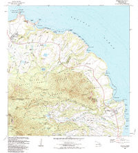 ANAHOLA, HI HISTORICAL MAP GEOPDF 7.5X7.