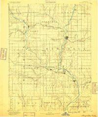 MARYSVILLE, KS HISTORICAL MAP GEOPDF 30X