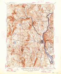 BRATTLEBORO, VT-NH HISTORICAL MAP GEOPDF