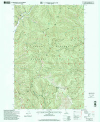 SPYGLASS PEAK, ID HISTORICAL MAP GEOPDF