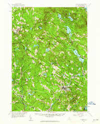 GILMANTON, NH HISTORICAL MAP GEOPDF 15X1