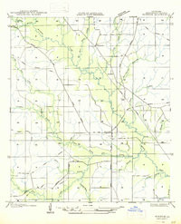 DRY CREEK, LA HISTORICAL MAP GEOPDF 7.5X