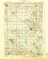 LENA, IL HISTORICAL MAP GEOPDF 15X15 GRI