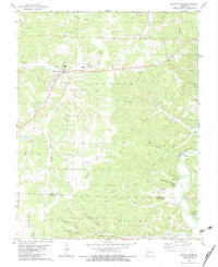 MACKS CREEK, MO HISTORICAL MAP GEOPDF 7.