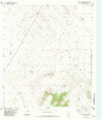 BISSETT MOUNTAIN, TX HISTORICAL MAP GEOP