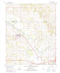 MCLOUD, OK HISTORICAL MAP GEOPDF 7.5X7.5