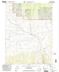 TOPONAS, CO HISTORICAL MAP GEOPDF 7.5X7.