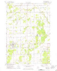 HEMLOCK, MI HISTORICAL MAP GEOPDF 7.5X7.