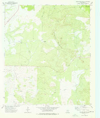 KETCHUM MOUNTAIN, TX HISTORICAL MAP GEOP